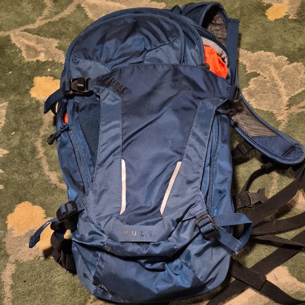 Camelbak Blue and Orange Backpack